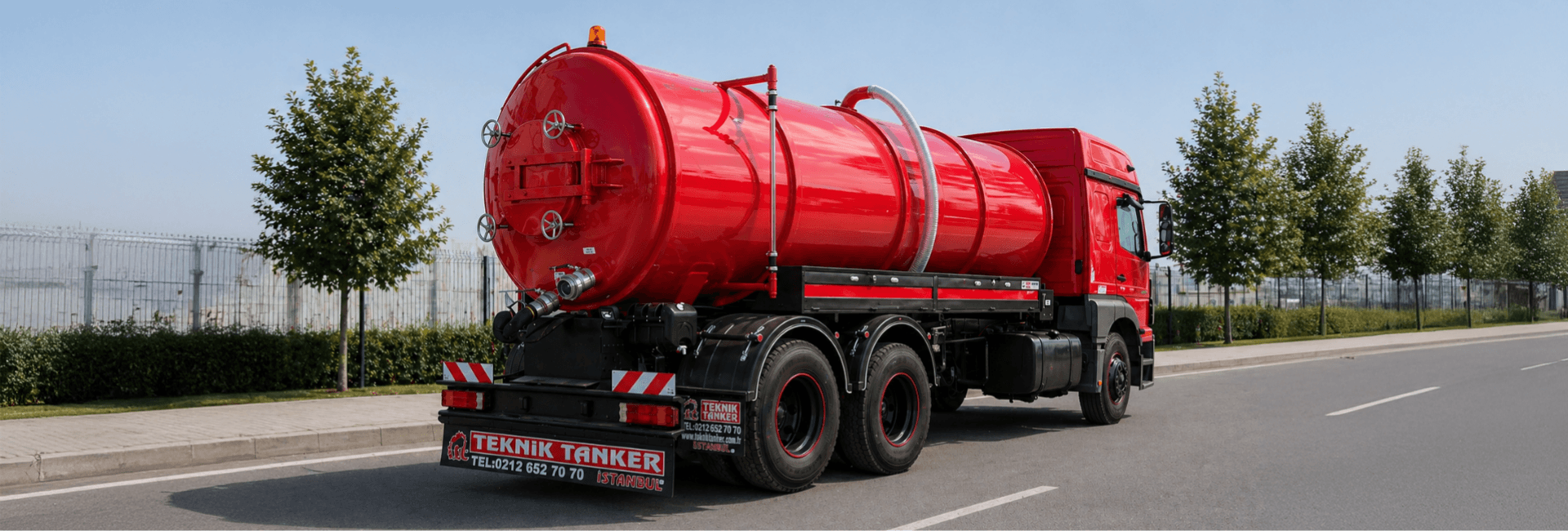15000 litre vidanjor 6x2