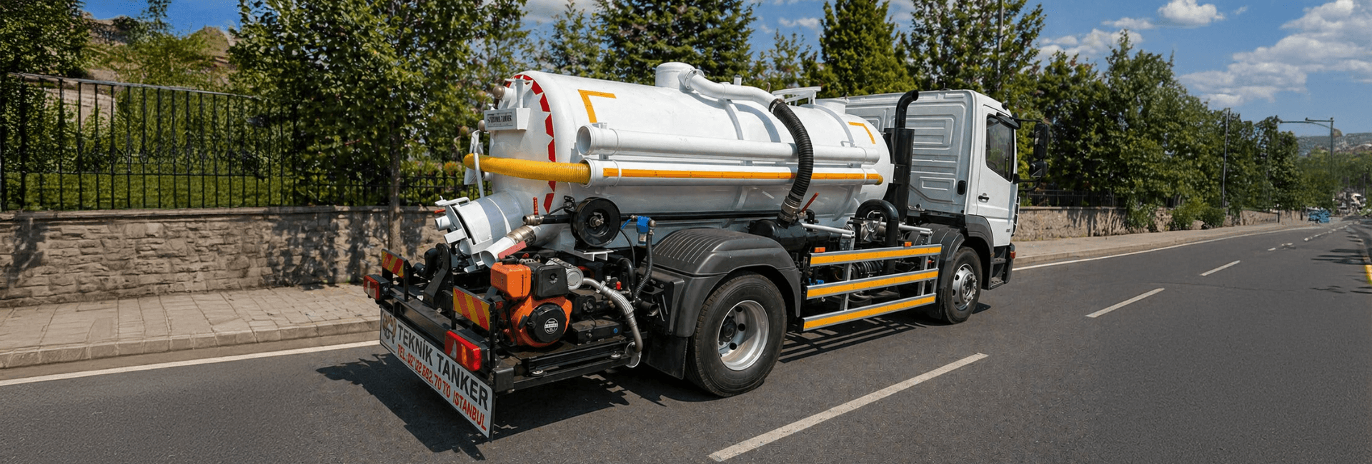 5.000 Litre Vidanjör 4X2